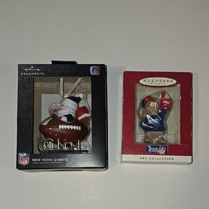 Hallmark NFL New York Giants Ornaments, 1996 And 2022